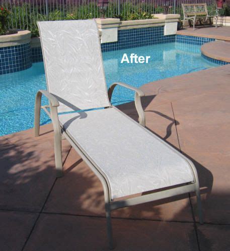 replacement fabric for pool lounger